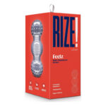 Мастурбатор Blush Rize – Feelz Masturbator – Clear, мультитекстура, ефект вакууму
