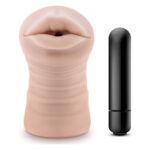 Мастурбатор Рот реалістичний Blush ENLUST NICOLE з віброкулею в комплекті