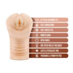 Мастурбатор з віброкулею M For Men Annabella реалістичний, 7.6 см х 16.5 см