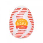 Мастурбатор-яйце Tenga Egg Tube, рельєф з поздовжніми лініями