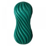 Мастурбатор Tenga FLEX Fizzy Green зі змінною інтенсивністю, можна скручувати, вакуум