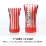 Мастурбатор Tenga US Soft Tube Cup (м’яка подушечка велика), стискальний, всмоктування