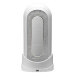 Вібромастурбатор Tenga Flip Zero Electronic Vibration White, змінна інтенсивність, розкладний