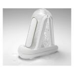 Вібромастурбатор Tenga Flip Zero Electronic Vibration White, змінна інтенсивність, розкладний