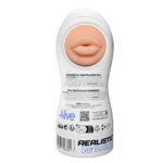 Мастурбатор-ротик Alive Maxi Flex L Oral, реалістичний вхід, рельєфний канал
