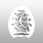 Мастурбатор-яйце Tenga Egg Wavy II з подвійним хвилястим рельєфом