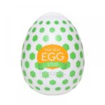 Мастурбатор-яйце Tenga Egg Stud із шестикутними виступами