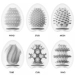 Мастурбатор-яйце Tenga Egg Stud із шестикутними виступами