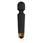 Мінівібромасажер Dorcel Wand Wanderful Black потужний, водонепроникний, 18 режимів роботи