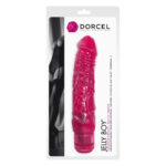 Фалоімітатор вібратор Dorcel Jelly Boy, діаметр 4,2см ТПЕ, плавне регулювання потужності вібрації