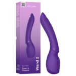 Смарт-вібромасажер We-Vibe Wand 2 Purple, функція Smart Silence