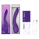 Смарт-вібромасажер We-Vibe Wand 2 Purple, функція Smart Silence