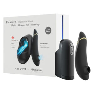 Набір для пар мастурбатор Arcwave Ion + Womanizer Premium 2 Black, Pleasure Pair, чорний