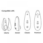 Змінні насадки на Womanizer Premium, Classic, Liberty, Starlet, рожевий, розмір S