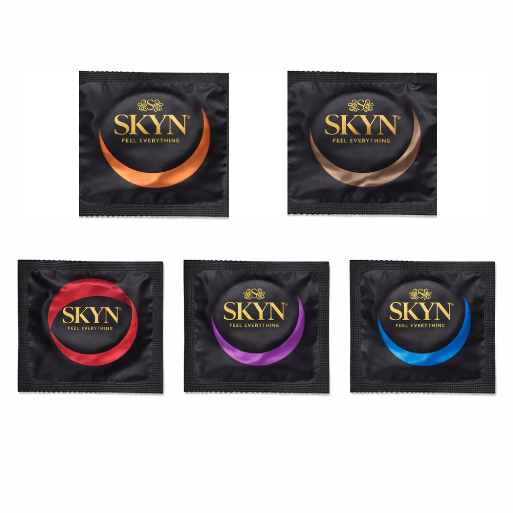 Набір презервативів МІКС SKYN (Original, Elite, Elite Extra Lubricated, Warming, Intense Feel), 5 шт Набір презервативів МІКС SKYN (Original, Elite, Elite Extra Lubricated, Warming, Intense Feel), 5 шт