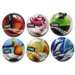 Ароматизовані презервативи ONE FlavorWaves, 12 шт, 6 ароматів, 6 кольорів, подарункове паковання-тубус