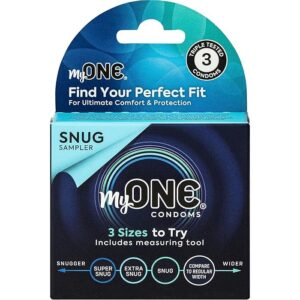 Презервативи MyONE Snug 3 Sampler шт, картонна коробка
