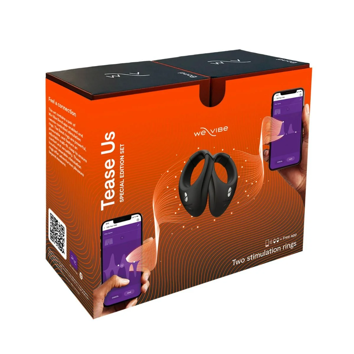 Набір We-Vibe Tease Us Bond + Bond Black Набір We-Vibe Tease Us Bond + Bond Black