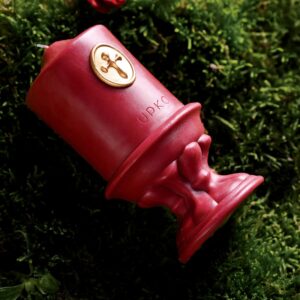 Низькотемпературна воскова свічка UPKO DREAMING of GARDEN, червона, колір: червоний