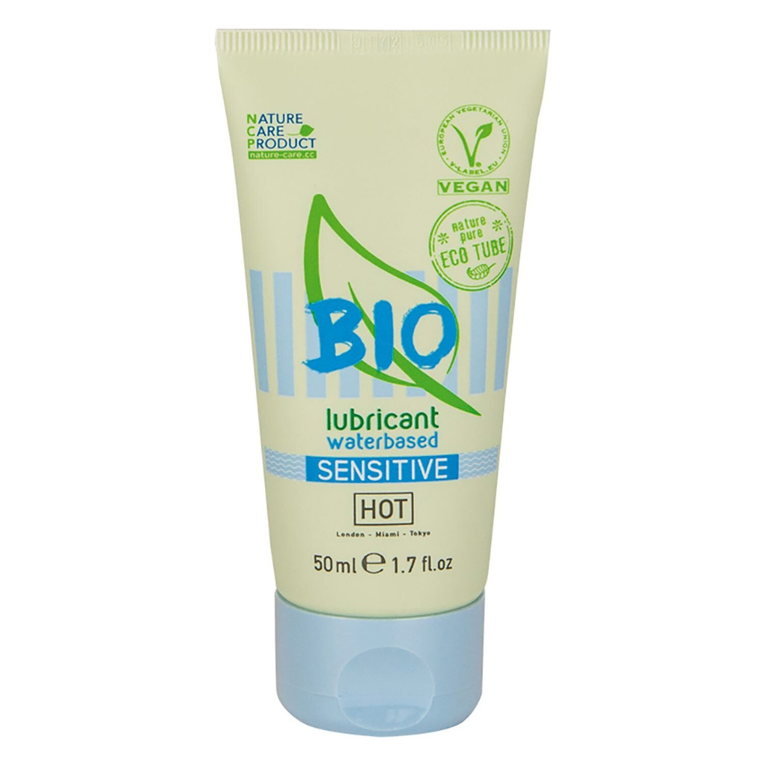 Органічний лубрикант на водній основі Hot Bio Lube Sensitive, 50 мл Органічний лубрикант на водній основі Hot Bio Lube Sensitive, 50 мл