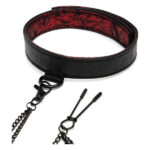 Нашийник із затискачами на соски Sweet Anticipation Fifty Shades of Grey Collar Nipp