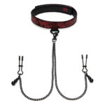Нашийник із затискачами на соски Sweet Anticipation Fifty Shades of Grey Collar Nipp
