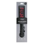 Паддл із написом Slut від Easy Toys, чорний з червоним, 33 см