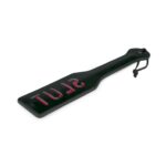 Паддл із написом Slut від Easy Toys, чорний з червоним, 33 см