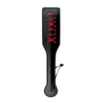 Паддл з екошкіри Zwarte Leren Paddle, чорний, 32.5 см