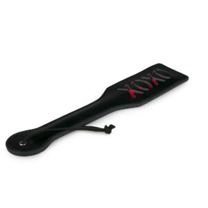 Паддл з екошкіри Zwarte Leren Paddle, чорний, 32.5 см