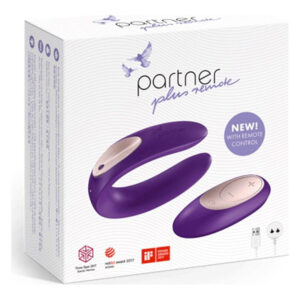 Вібратор для пар Satisfyer Double Plus Remote із пультом ДК та двома моторчиками