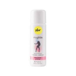 Лубикант на водній основі pjur myglide 30 мл, із женьшенем, тепло+поколювання