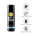 Анальний лубрикант pjur BACK DOOR Moisturising 30 мл, на водній основі, з гіалуроном, ефект силікону