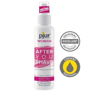 Спрей після гоління pjur Woman After you shave 100 мл, з алое вера та пантенолом, не сушить шкіру