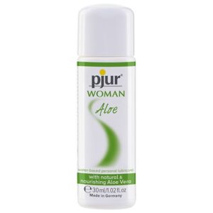 Лубрикант на водній основі pjur Woman Aloe 30 мл, з екстрактом алое, зволожувальний, без парабенів