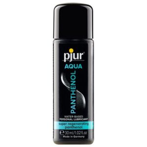 Лубрикант на водній основі pjur Aqua Panthenol 30 мл з пантенолом, догляд та зволоження