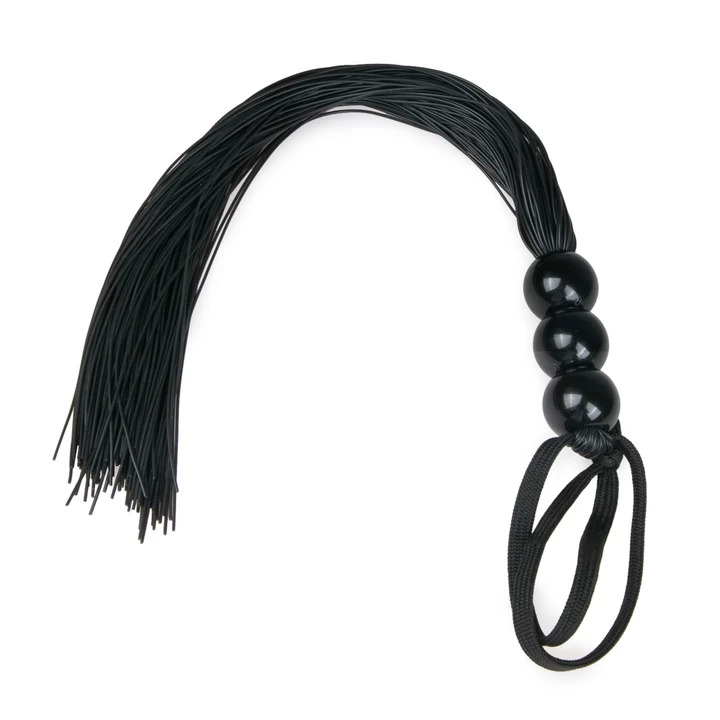 Плетка силіконова Easytoys Black Silicone Whip, 32 см Плетка силіконова Easytoys Black Silicone Whip, 32 см