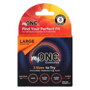 Презервативи MyONE Large Sampler 3 шт, картонна коробка
