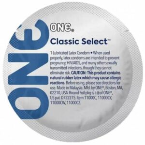 Презерватив класичний One Classic Select латексний (1 шт.)