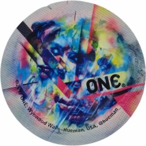 Презерватив латексний One Pleasure Plus із внутрішніми ребрами, 1 шт