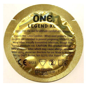 Набір презервативів великого розміру One Legend XL (5 шт.)
