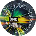Набір ультратонких латексних презервативів One Vanish Hyperthin (5 шт.)
