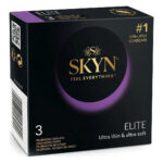 Презерватив SKYN Elite, ультратонкий, безлатексний (поліізопрен), 3 шт
