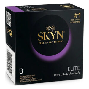 Презерватив SKYN Elite, ультратонкий, безлатексний (поліізопрен), 3 шт