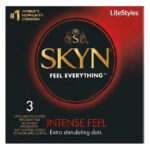 Презерватив SKYN Intense Feel безлатексний (полізопрен), 3 шт