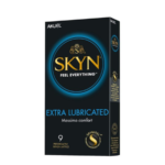 Презервативи безлатексні (поліізопрен) Skyn Extra Lubricated, із додатковим лубрикантом, 9 шт