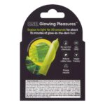 Презервативи ONE Glowing Pleasures, 3 шт, світяться в темряві, зі змазкою, картонне паковання