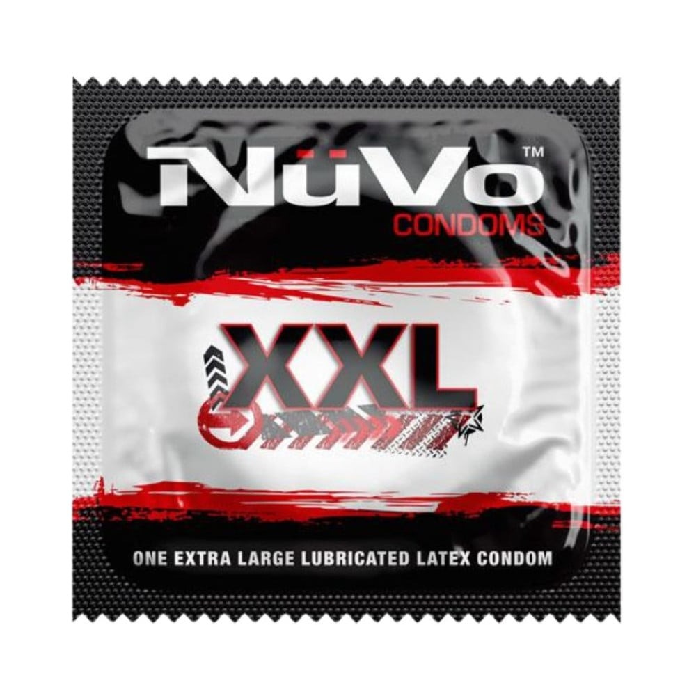 Презерватив із латексу преміум-класу Nuvo Condoms Large великого розміру (1 шт.) Презерватив із латексу преміум-класу Nuvo Condoms Large великого розміру (1 шт.)