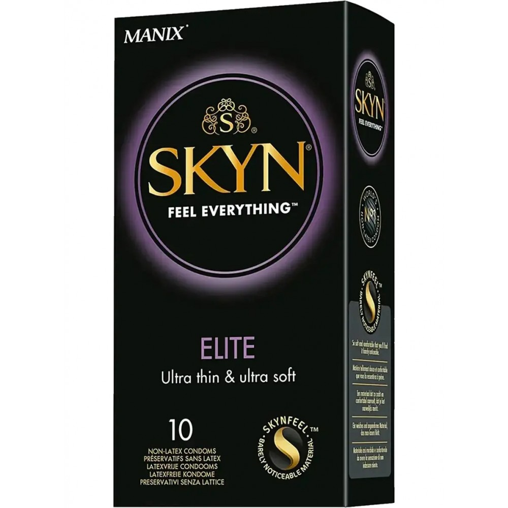 Презервативи ультратонкі Skyn Elite, безлатексні (10 шт.) Презервативи ультратонкі Skyn Elite, безлатексні (10 шт.)