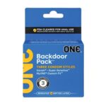 Презервативи ONE Backdoor, 3 шт, 3 види, картонне паковання